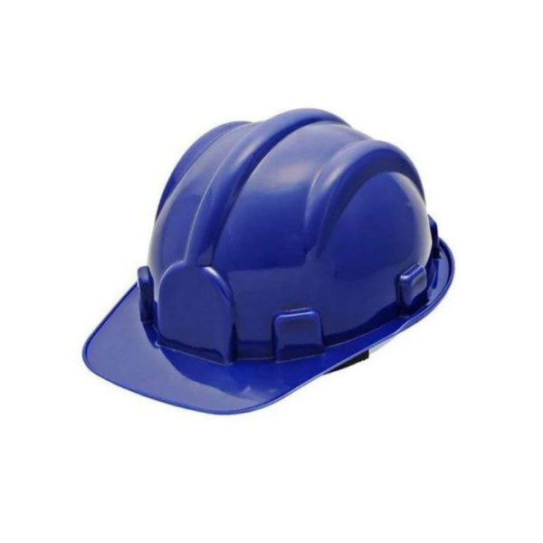 Capacete de Segurança - Marca Plastcor - Modelo PLT - Aba frontal - c/ Suspensão - Cor Azul