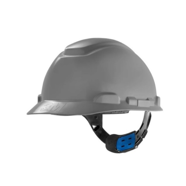 Capacete de Segurança - Marca 3M - Modelo H700 - Classe B - Aba frontal - c/ Suspensão - Cor Cinza