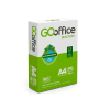 Papel A4 Sulfite 75g/m² - Marca Go Office - Tamanho 210mm X 297mm - Caixa Master com 10 Resmas de 500 Folhas