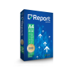 Papel A4 Sulfite 75g/m² - Marca Report Suzano - Tamanho 210mm x 297mm - Resma c/ 500 Folhas