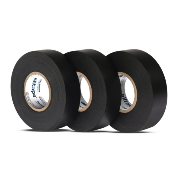 Fita Isolante - Marca AllTape - Cor Preta - Tam. 19mm x 10m - 1 Unidade