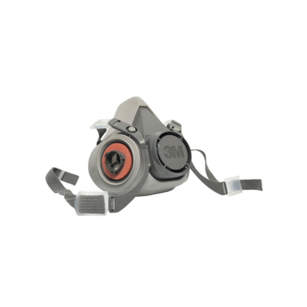 Máscara Semifacial Reutilizável - Marca 3M - Modelo 6200 - Entrada para 2 Filtros