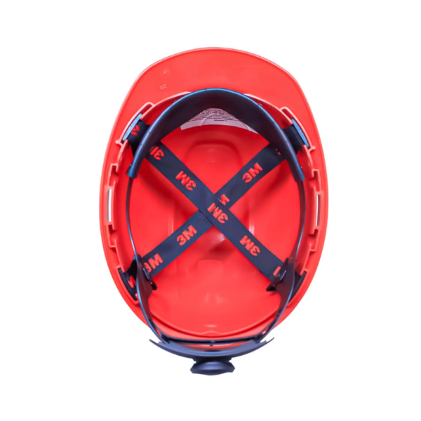 Capacete de Segurança - Marca 3M - Modelo H700 - Classe B - Aba frontal - c/ Suspensão - Cor Vermelha