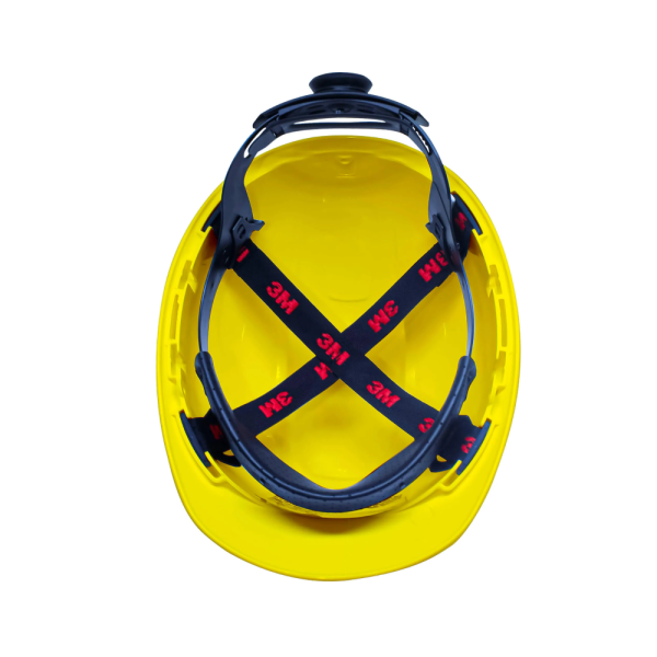 Capacete de Segurança - Marca 3M - Modelo H700 - Classe B - Aba frontal - c/ Suspensão - Cor Amarela