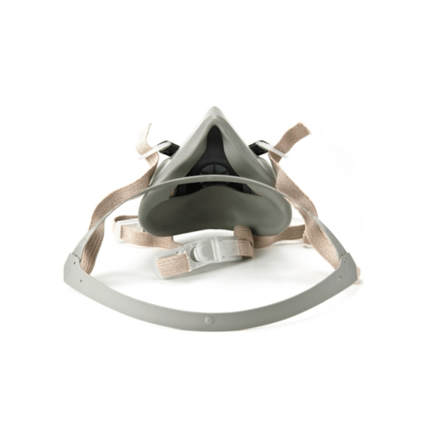 Máscara Semifacial Reutilizável - Marca 3M - Modelo 6200 - Entrada para 2 Filtros