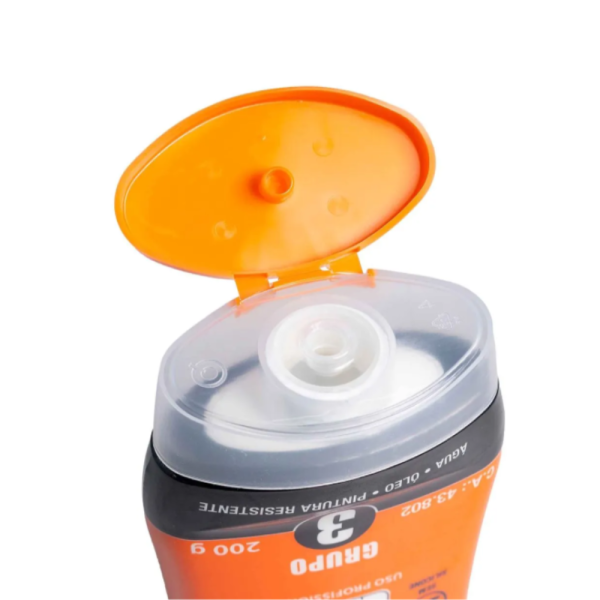 Creme Protetor para Pele - Marca Nutriex - Modelo Luva Química - Grupo 3 - Frasco c/ 200g