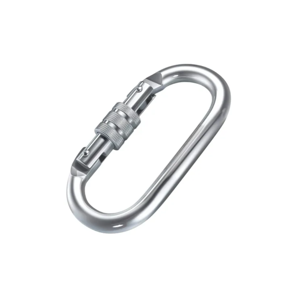 Mosquetão Oval - 25KN - Marca XFC - Modelo N244 - Aço Zincado