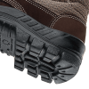 Botina em Nobuck - Marca Marluvas - Solado Bidensidade - Bico de PVC - Cor Marron